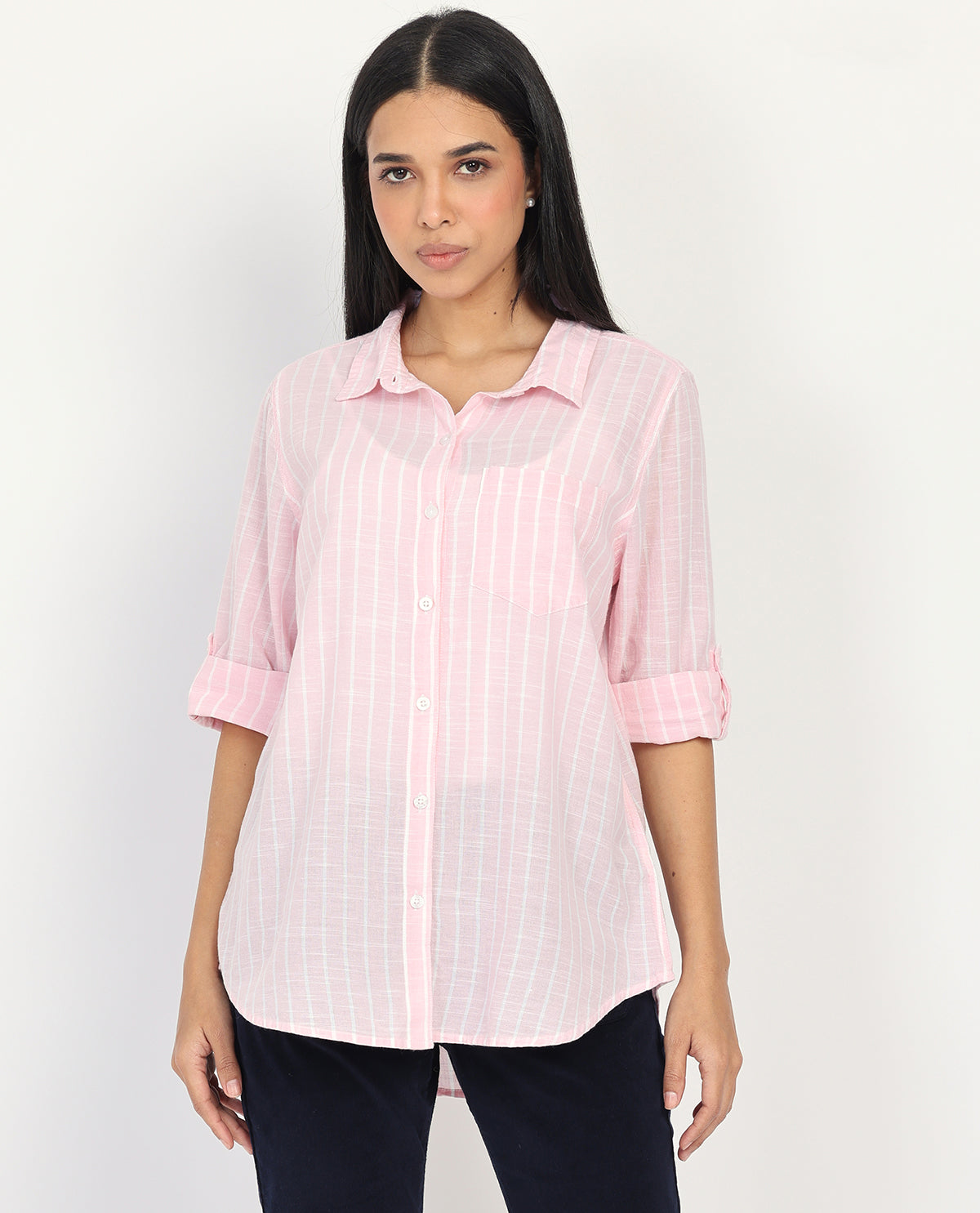 Dash 3/4 Sleeve Linen Top