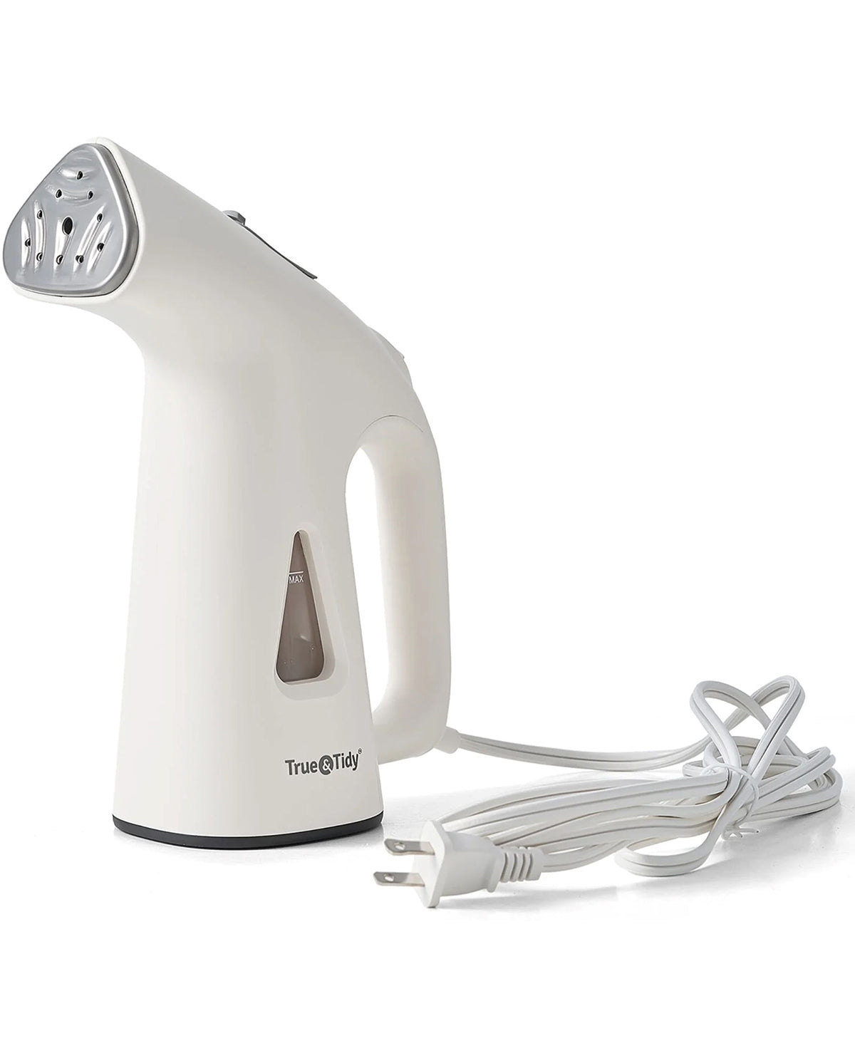 True & Tidy Portable White Garment Steamer