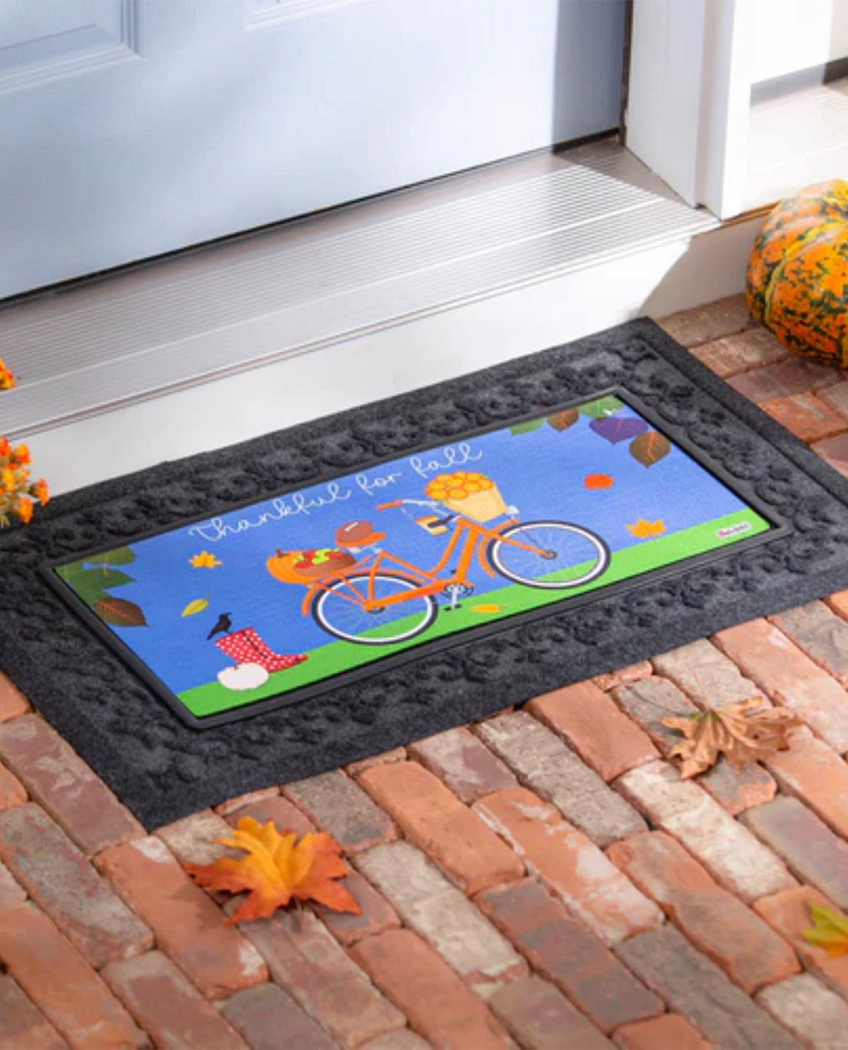 Thankful For Fall Sassafras Switch Doormat