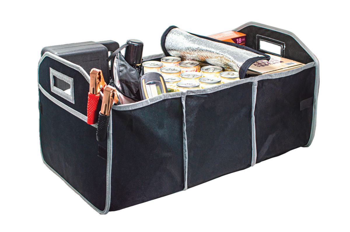 Auto Trunk Collapsible Organizer with Beverage Cooler