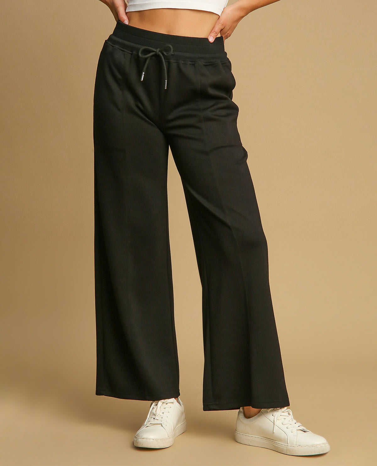 Relaxed Wide Leg Pant