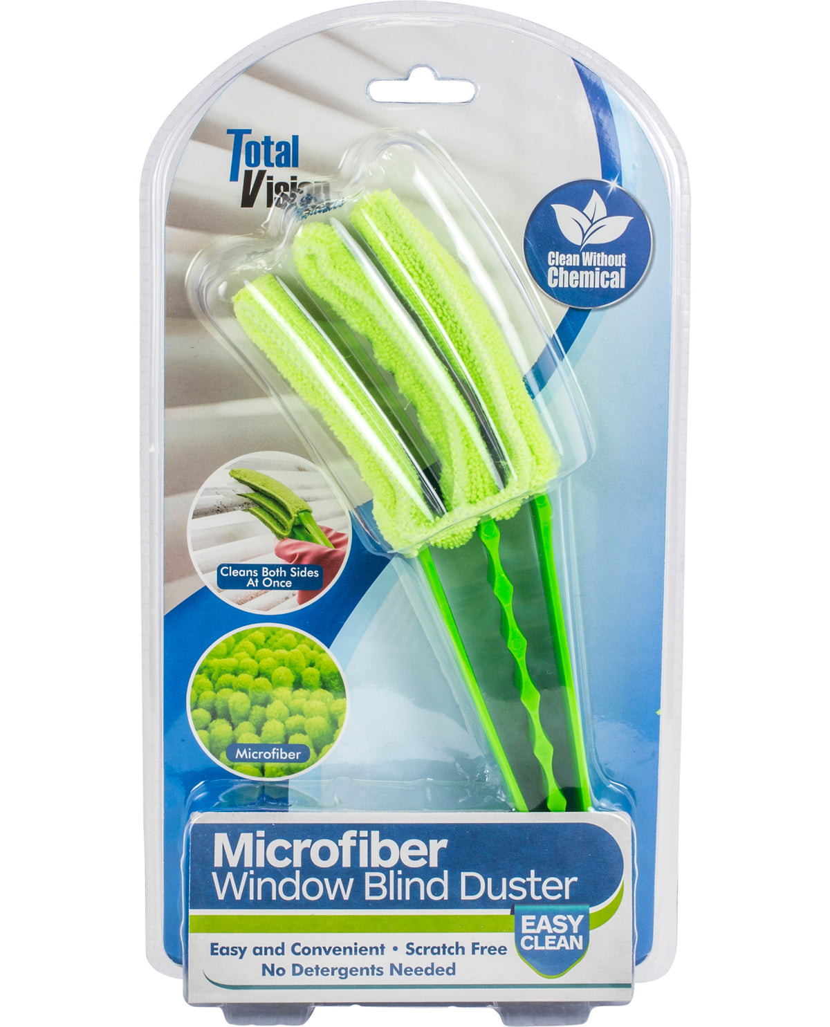 Total Vision Microfiber Air Vent & Window Blind Duster