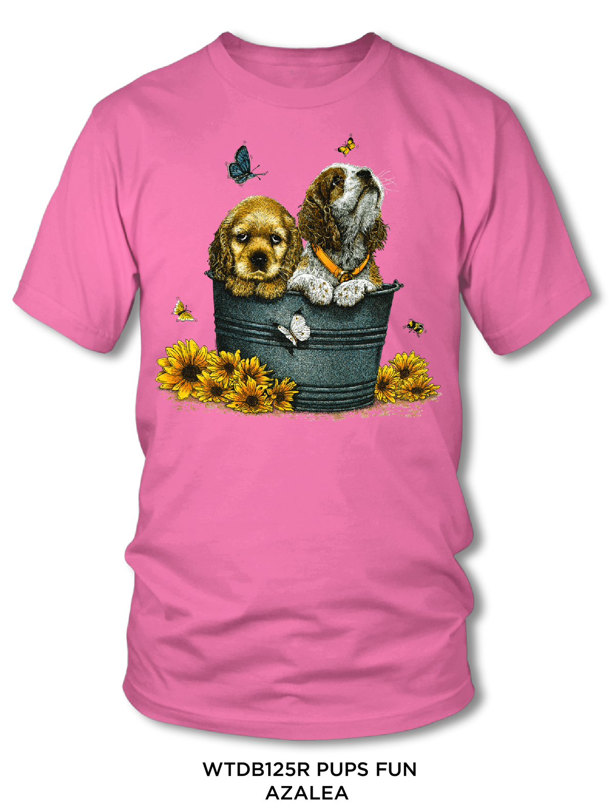 Missy Pup Fun Short Sleeve Screen Tee