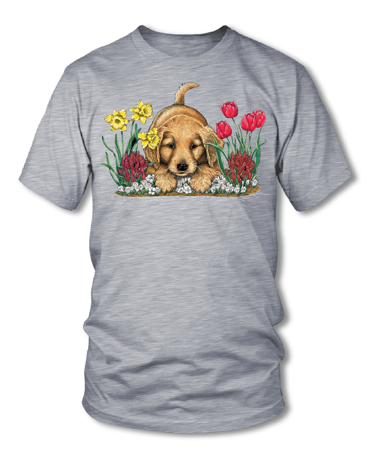 Missy Puppy Happy Short Sleeve Tee