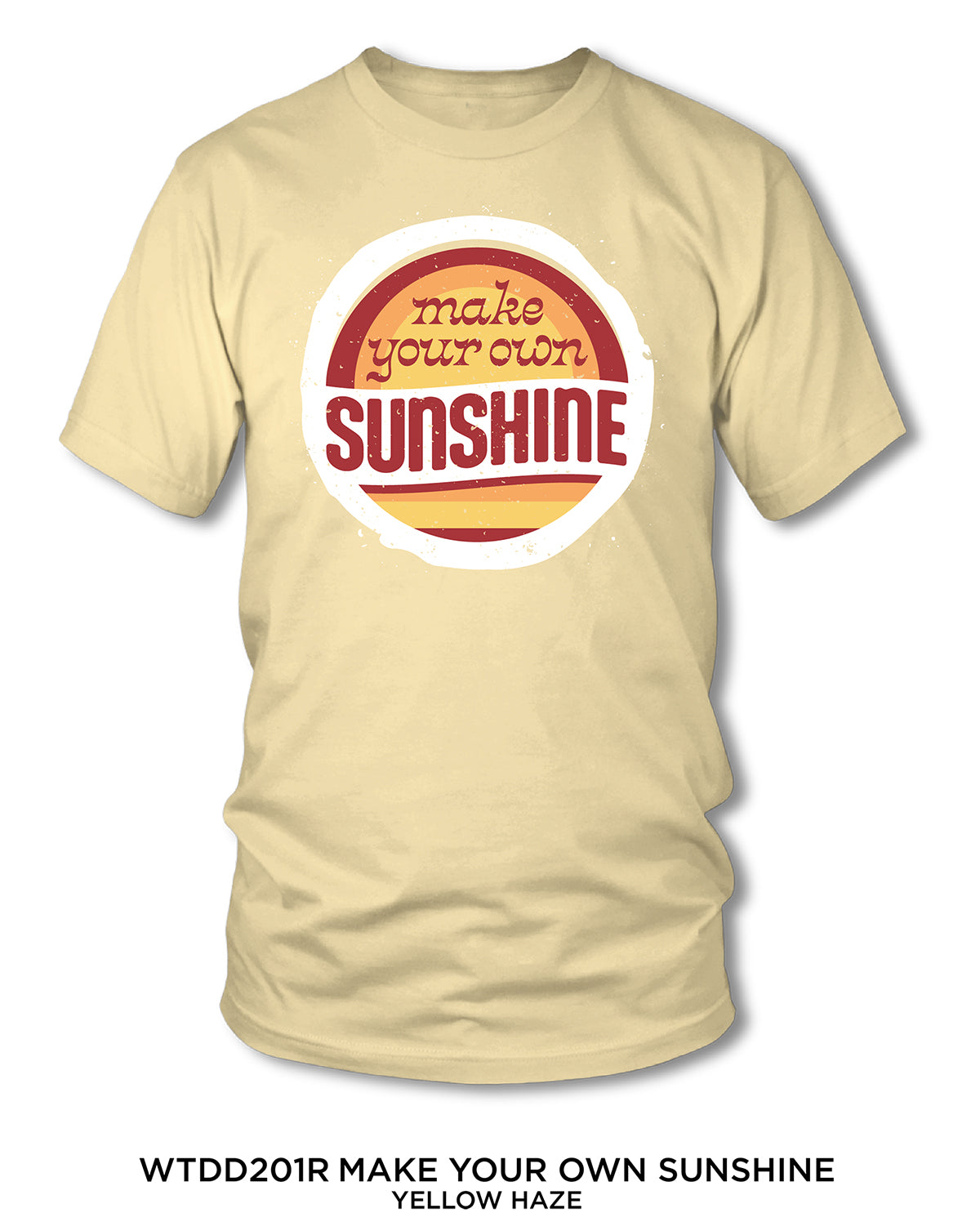 Missy Make Your Own Sunshine Short Sleeve Screen Tee