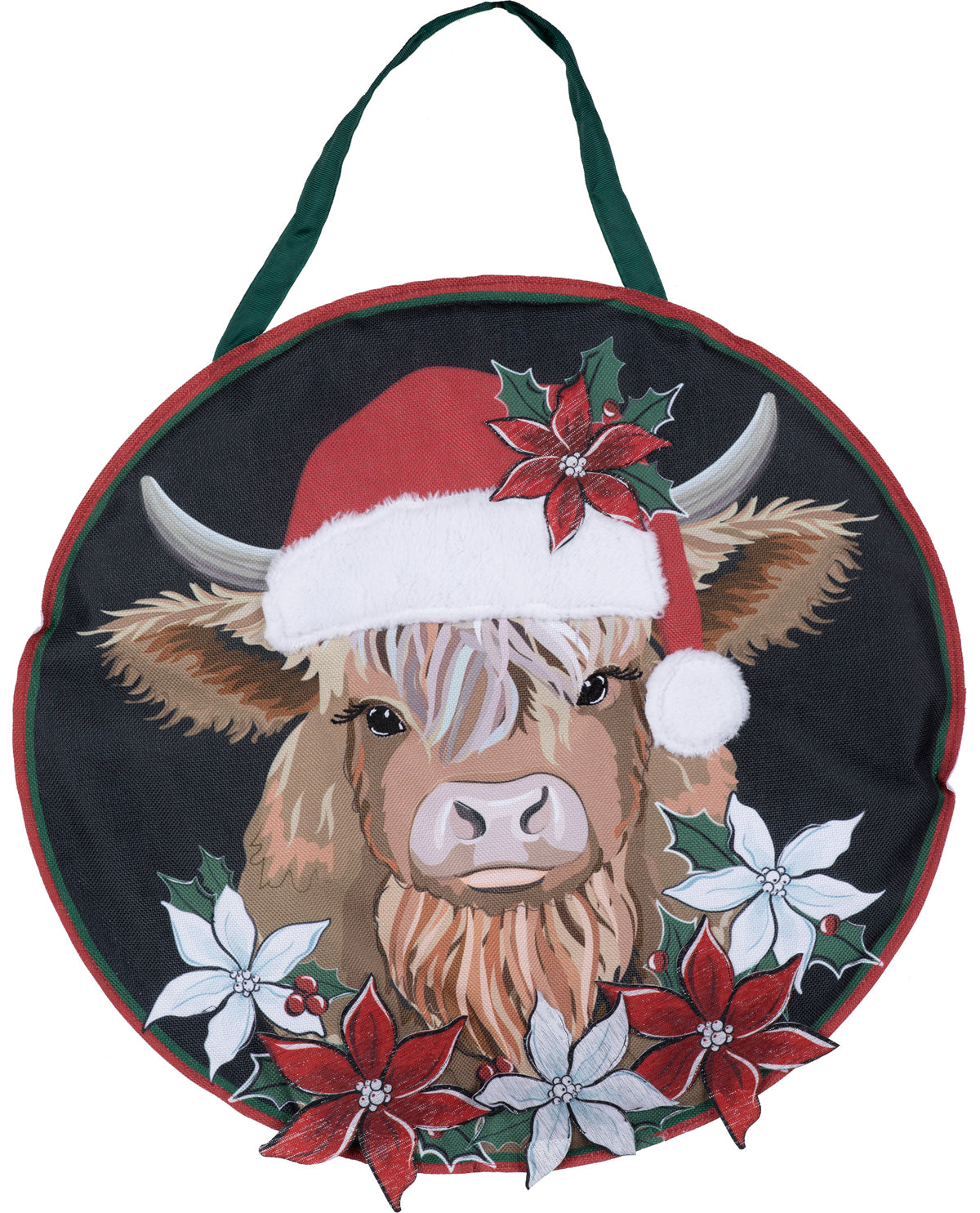 Moo-ry Christmas Door Decor