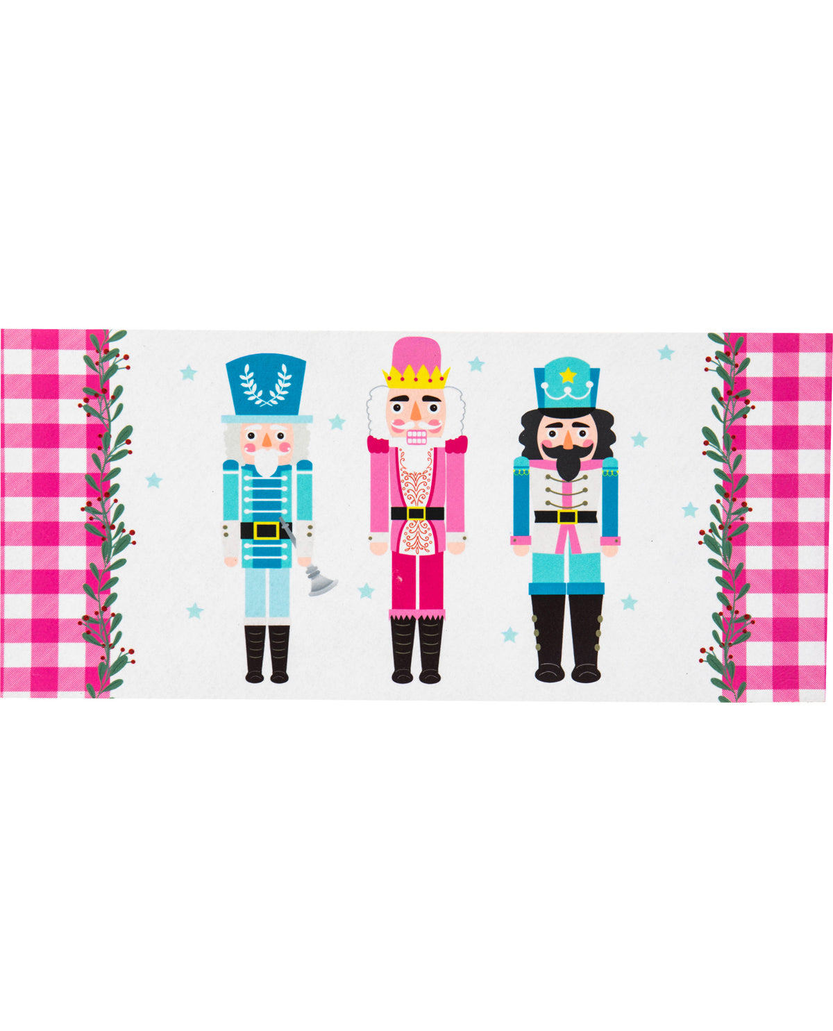 Pink Nutcracker Christmas Collage Sassafras Switch Mat