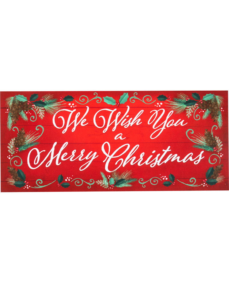 We Wish You A Merry Christmas Sassafras Switch Mat