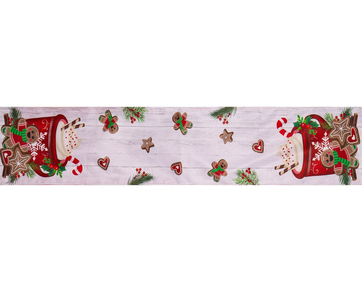 Hot Cocoa Table Runner