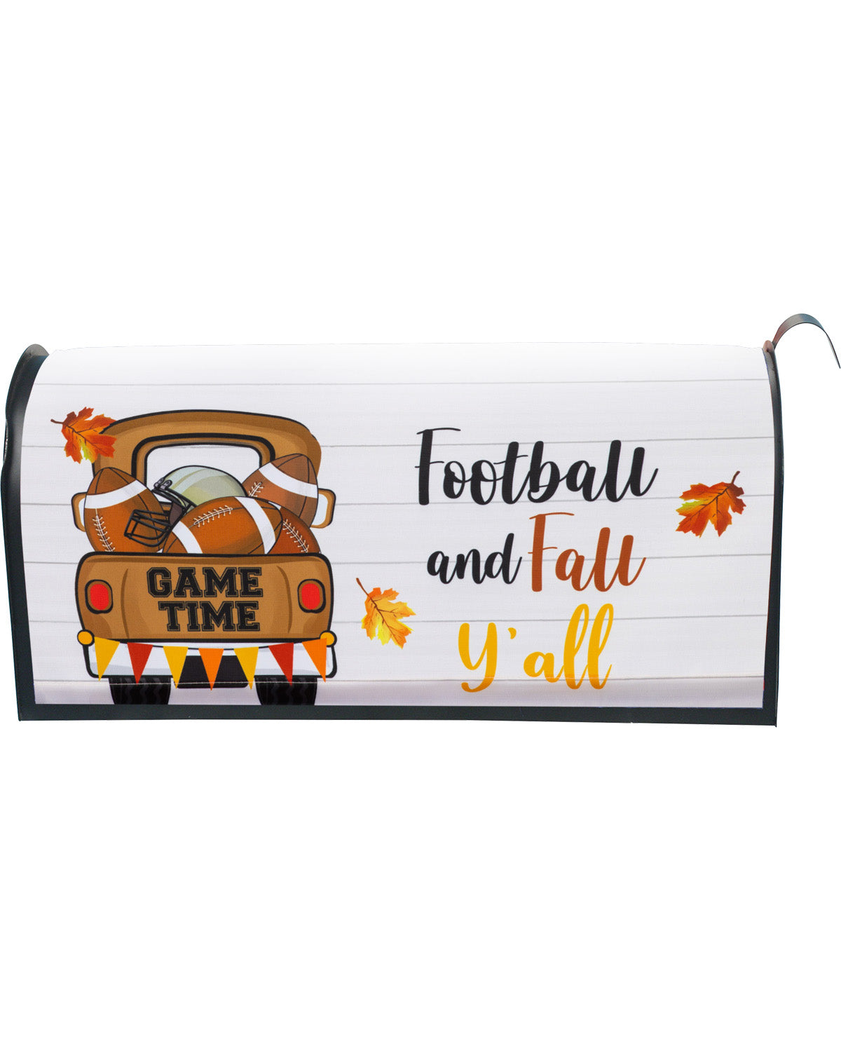 Fall Y'all & Football Mailbox Cover