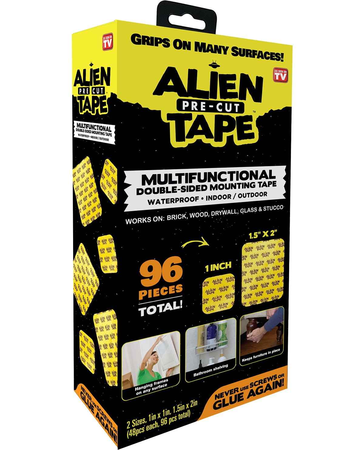 Alien Tape - Pre-Cuts - 96 Pieces