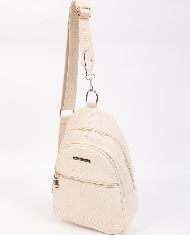 Adrienne Vittadini Embossed Lily Sling
