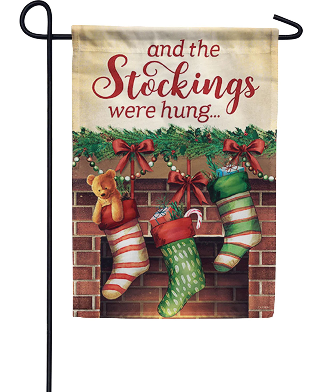 Christmas Stocking Garden Flag