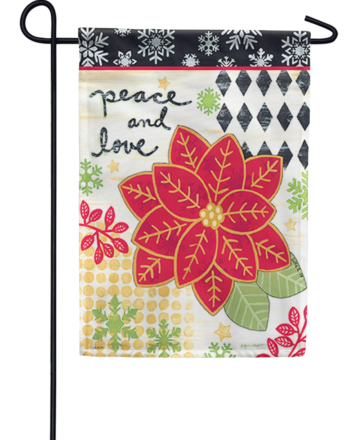 Pretty Patterns Garden Flag