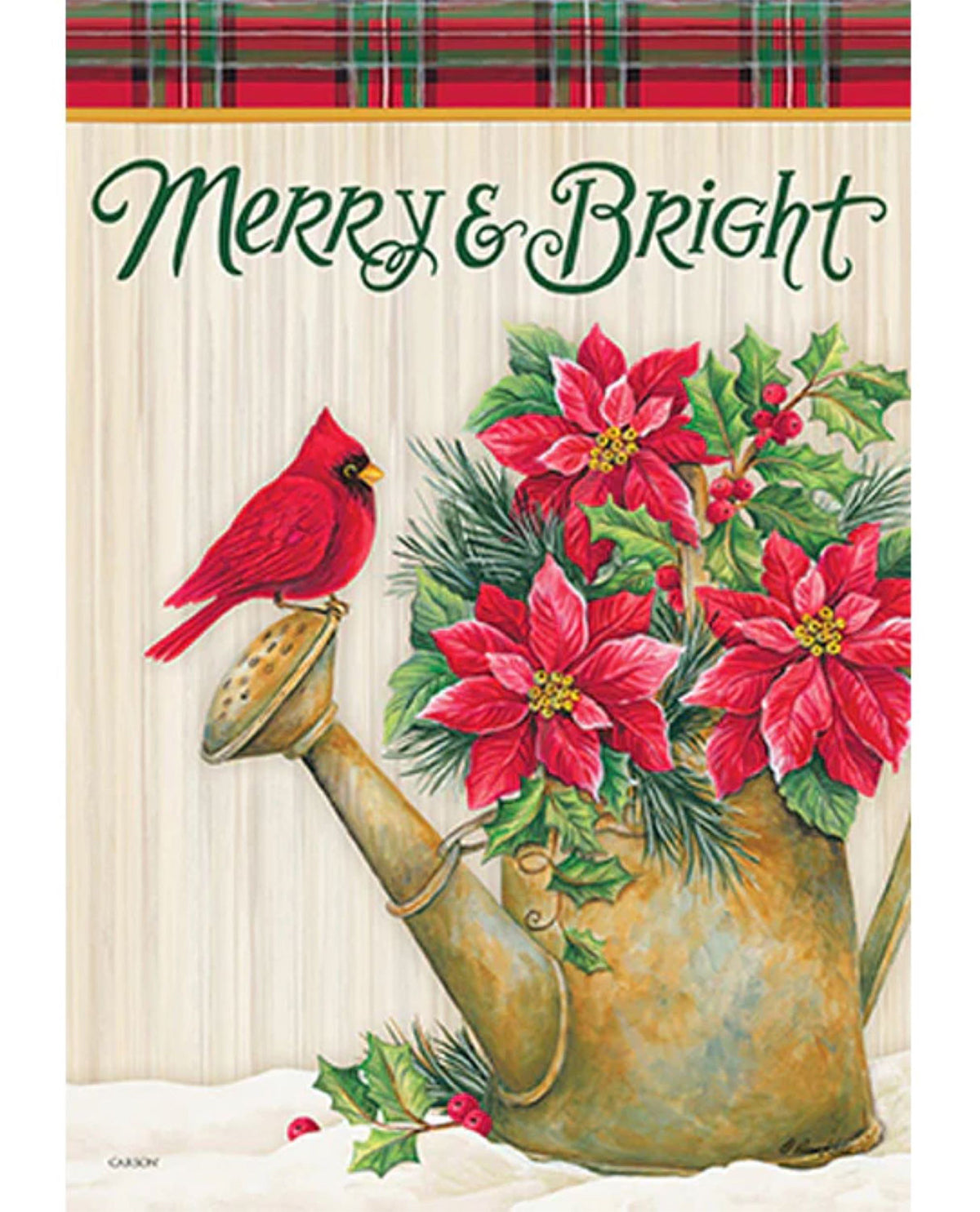 Merry & Bright Garden Flag