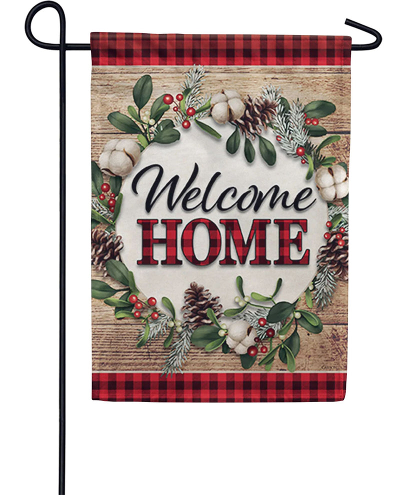 Cozy Christmas Garden Flag