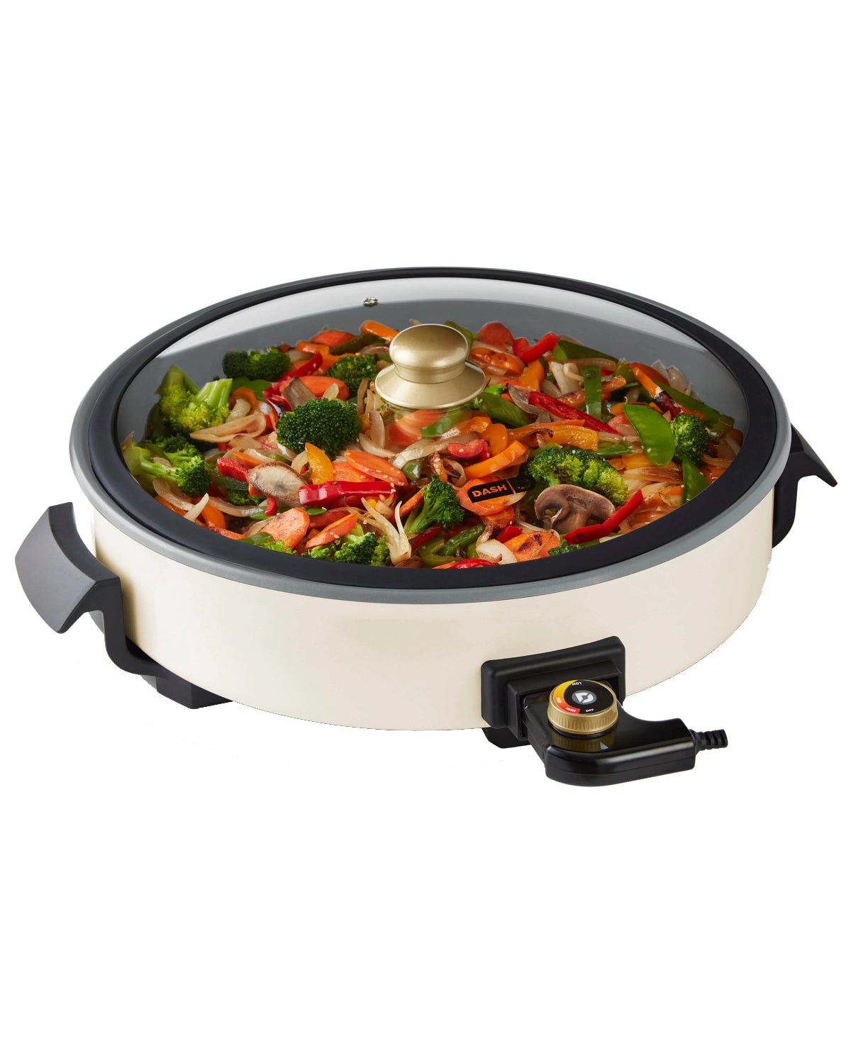 Dash Nonstick Family Size Skillet Cream