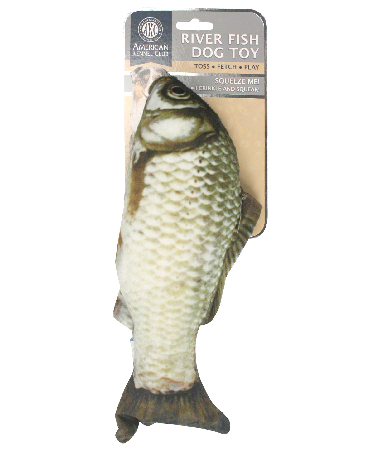 Plush Fish Dog Toy
