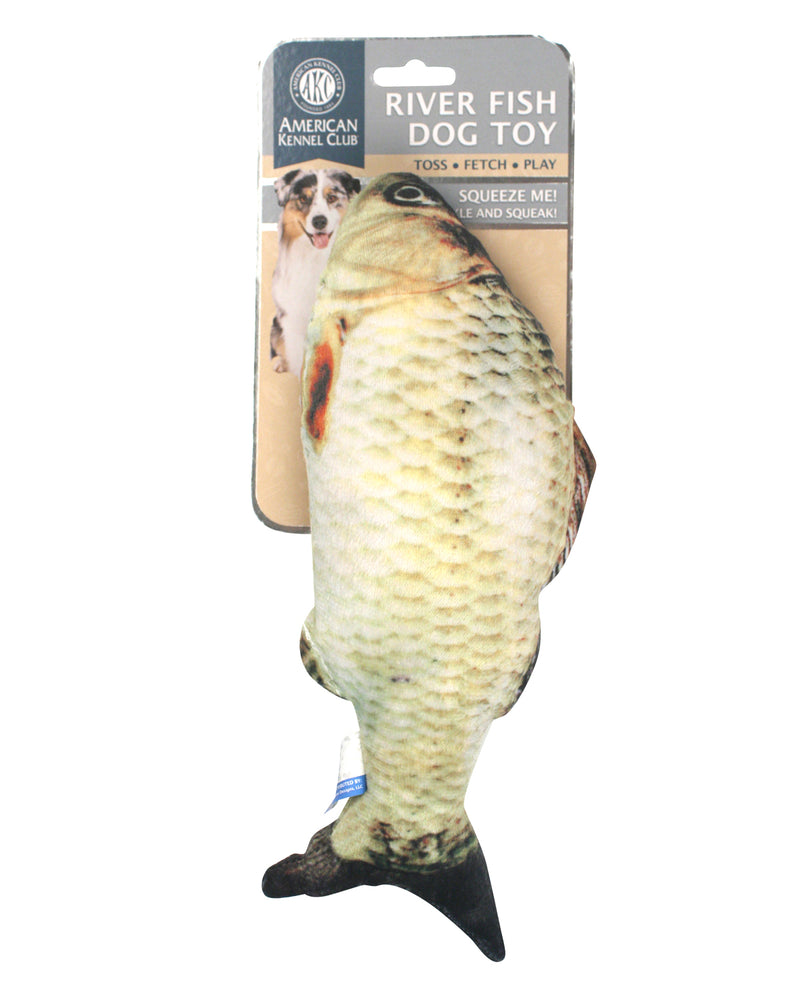 Plush Fish Dog Toy