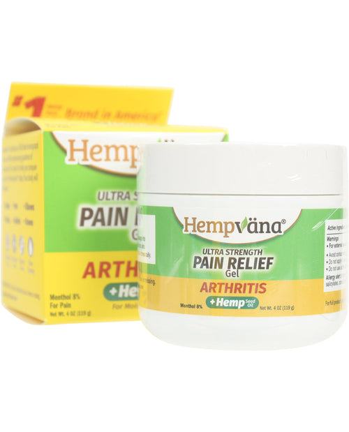 Hempvana Ultra Strength Pain Relief Gel Arthritis