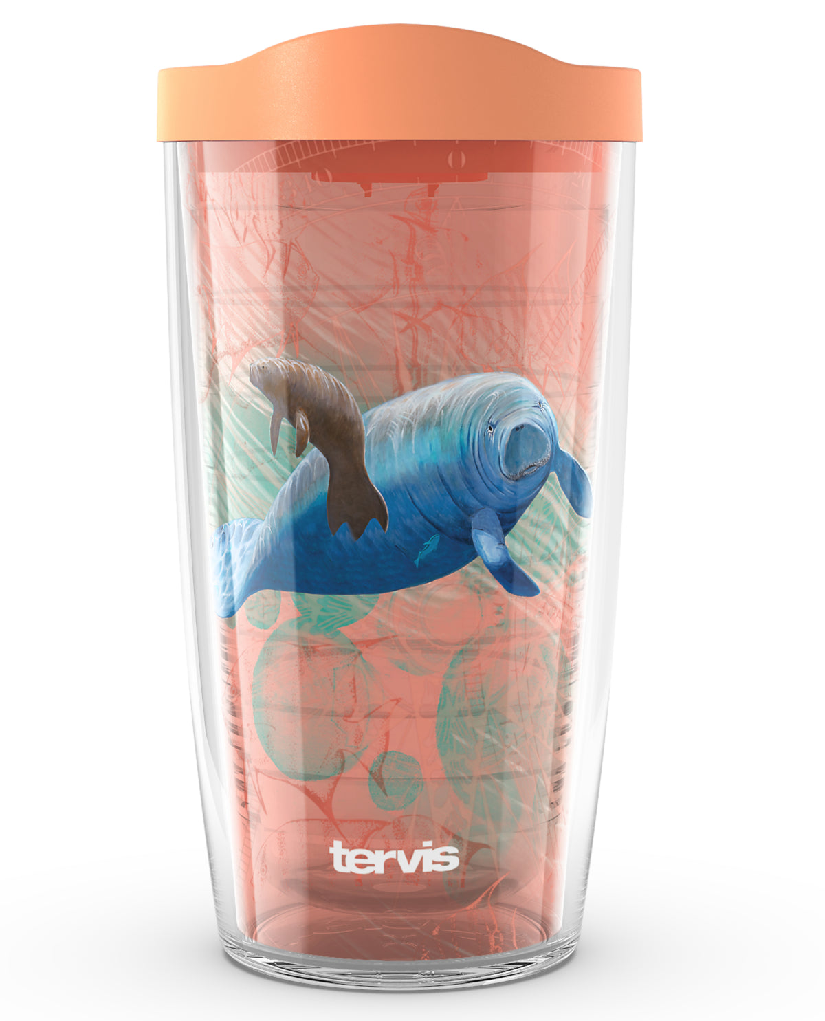 16oz Guy Harvey Manatee Tervis Tumbler