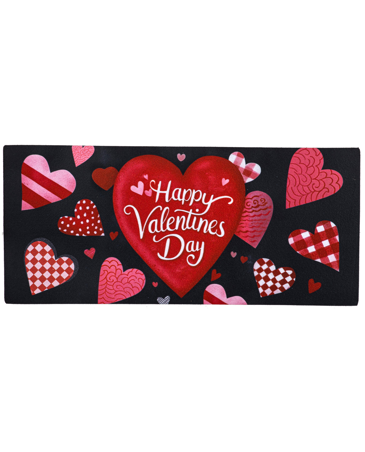 Checked Hearts Sassafras Mat