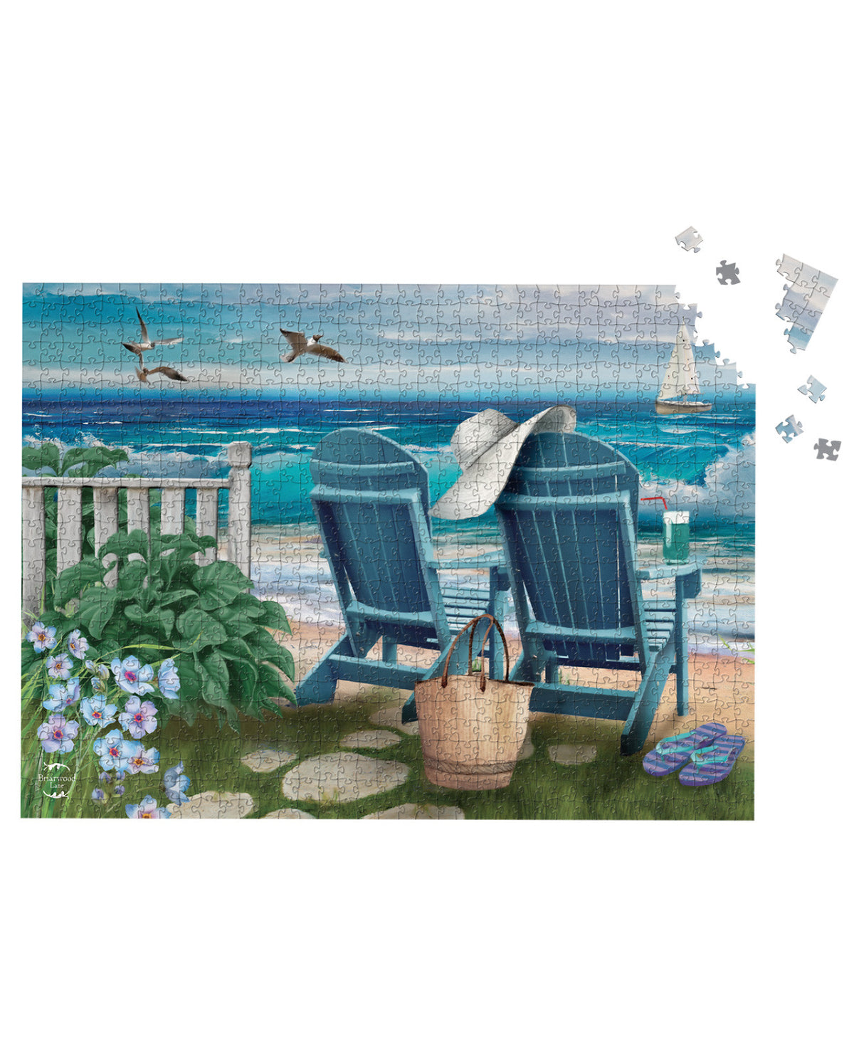 Seaside Escape Summer 1000pc Puzzle