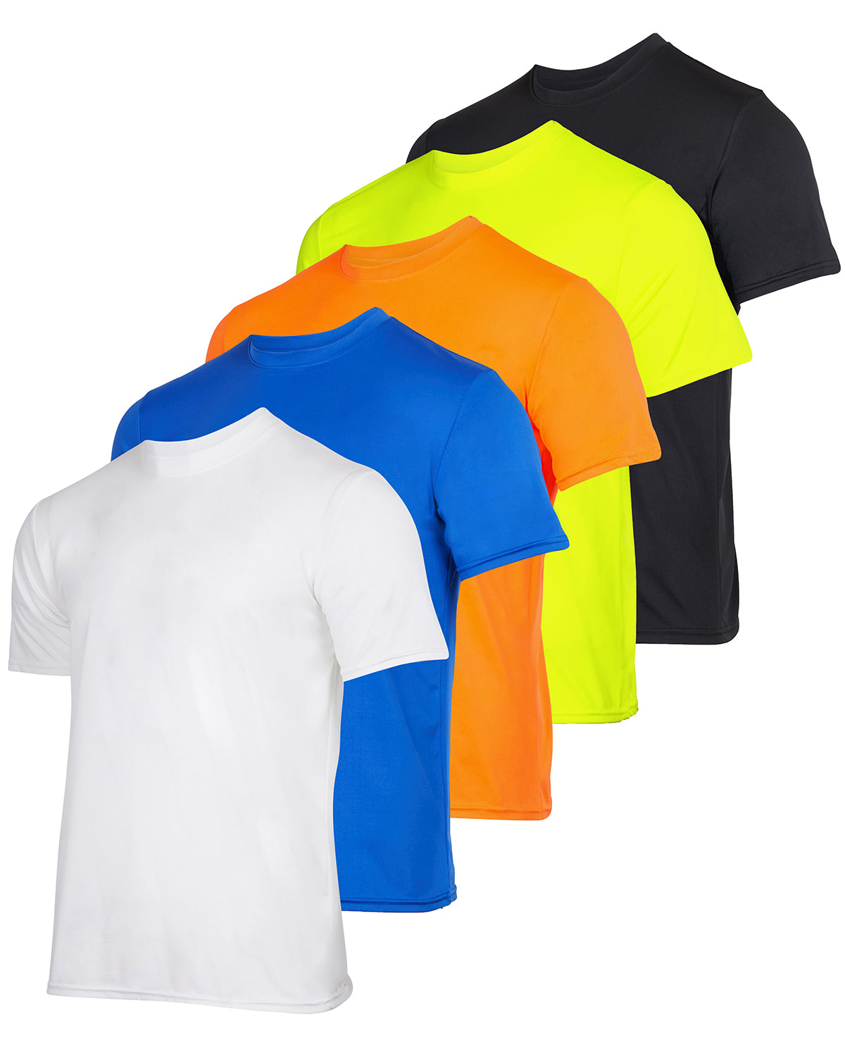 Real Essentials Boys Dry Fit Active Athletic T-Shirt