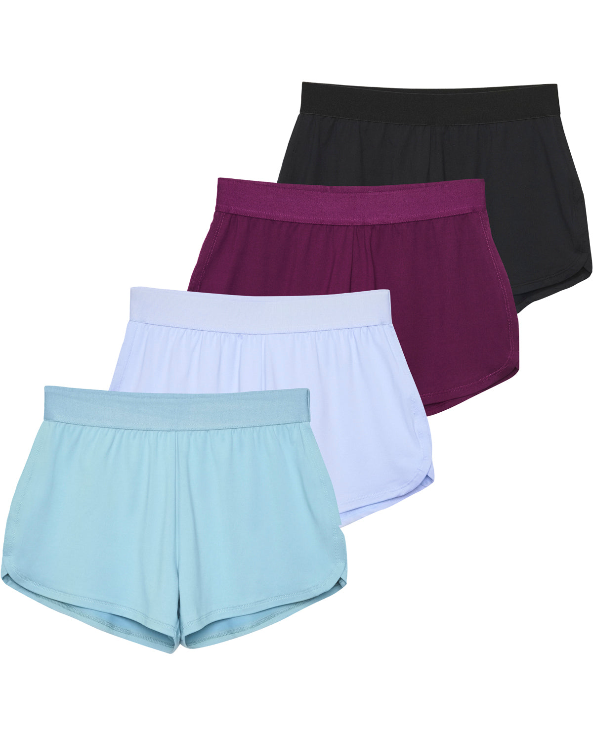 Real Essentials Women's Dry-Fit Running Shorts