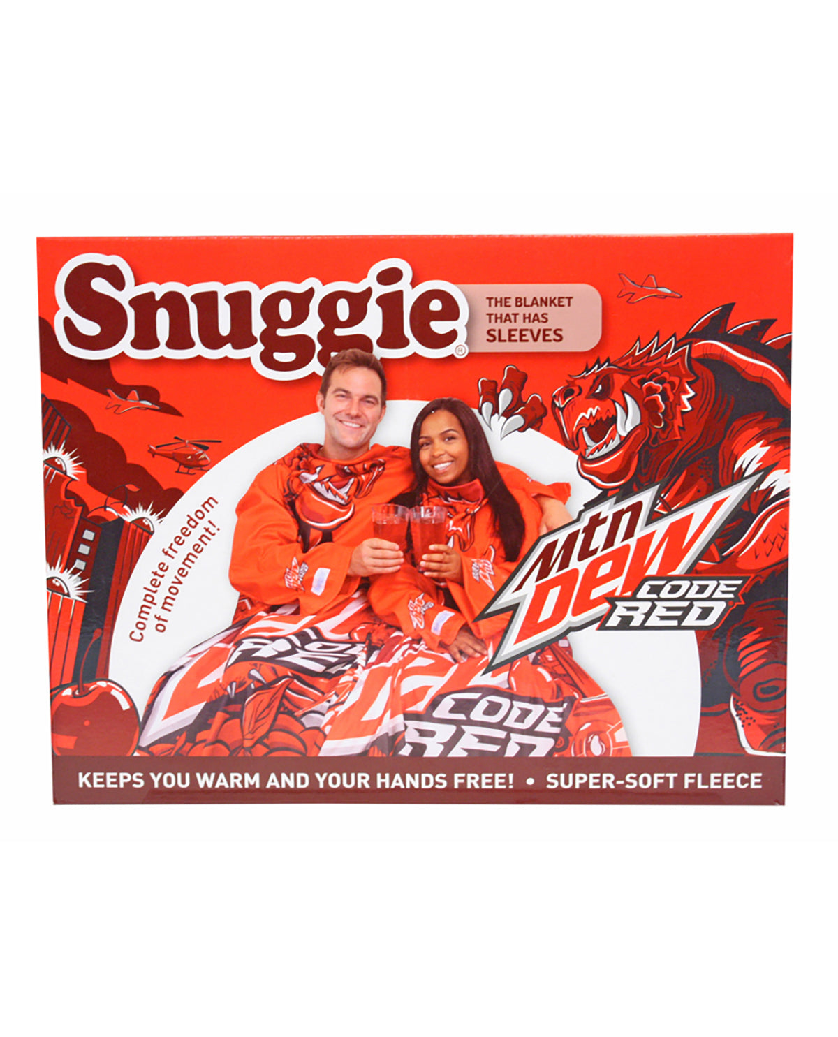 Snuggies Mountain Dew Code Red